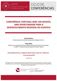 13a Conferência do Ciclo de Conferência UMPP sobre Políticas Públicas 2020