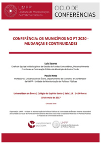 18a Conferência do Ciclo de Conferências UMPP sobre Políticas Públicas 2020